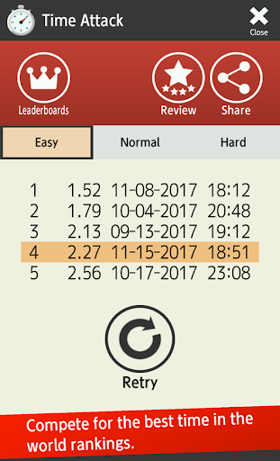 Instant Memory Training Screen 2