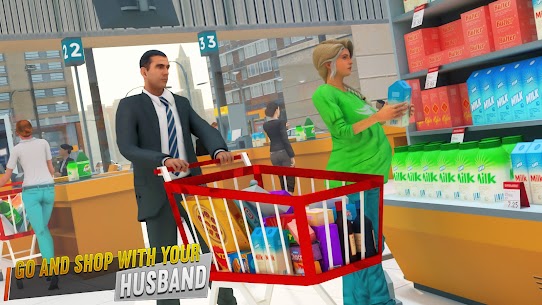 Pregnant Mother Simulator Mod Apk : Happy Virtual Family 3D 4