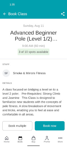 Smoke and Mirrors Fitness Screen 3