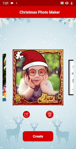Christmas Photo Maker Screen 2