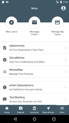 Android application Family Focus FCU screenshort