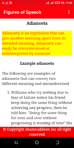 Figures of Speech with Example Screen 3