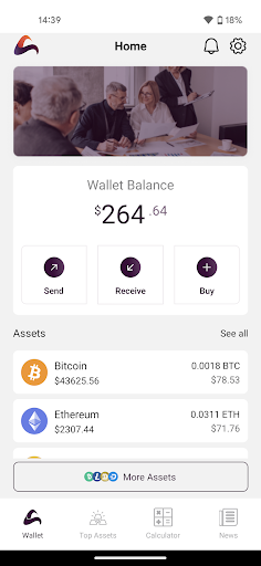 Android application Assetify screenshort