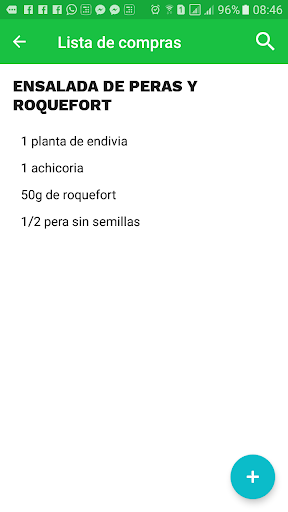 Plan de dieta para adelgazar screenshot