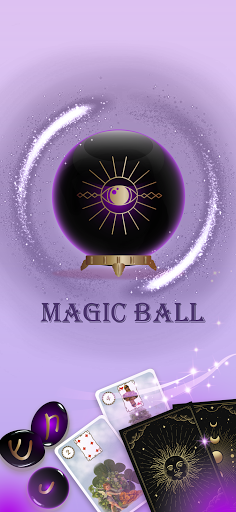 Android application Magic Ball: yes or no screenshort