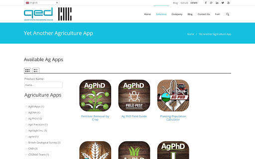 Yet Another Agriculture App Screen 3