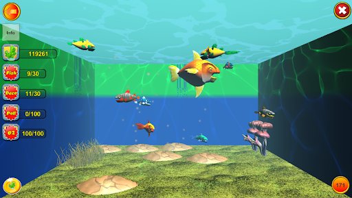 Android application PetFish with Crystal screenshort