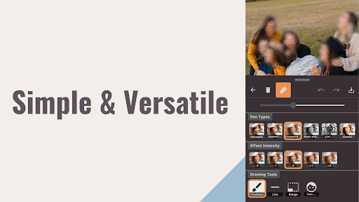 Mosaic & Blur - Photo Editor Screen 3
