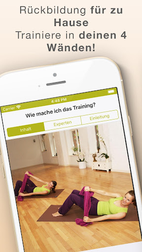 Rückbildung nach der Geburt Screen 2