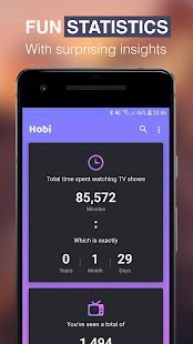 Hobi: TV Series Tracker, Trakt Screenshot