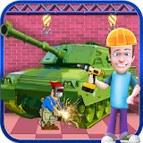 Tank Builder Factory Simulator  -  Build & Design icon