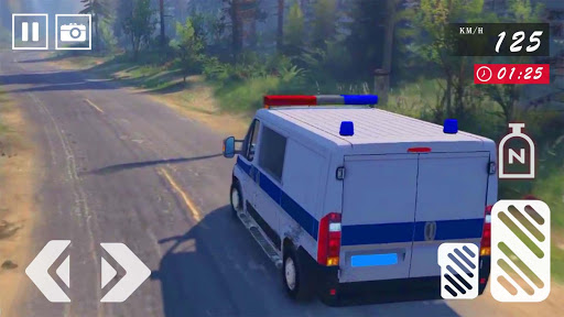 Van Driving - Police Van Games Screen 3