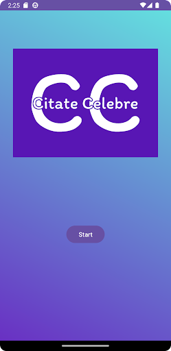 Android application Citate Celebre screenshort