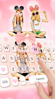 screenshot of Best Friends Keyboard Theme