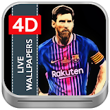4D Messi Live Wallpapers icon