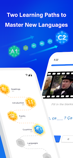 Android application FluenDay - Learn Languages screenshort