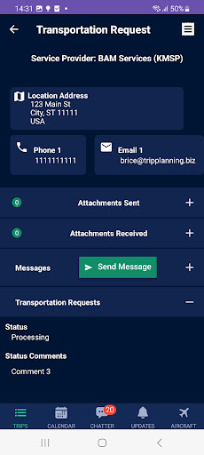 TripPlanning.biz Screen 3