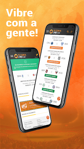 Android application FutebolCard screenshort