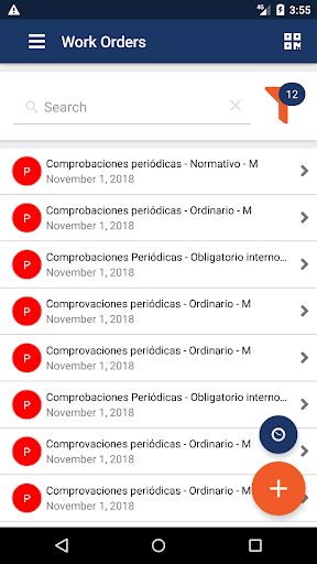 Android application MantTestMobile screenshort