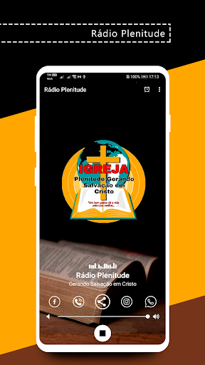 Android application Rádio Plenitude screenshort