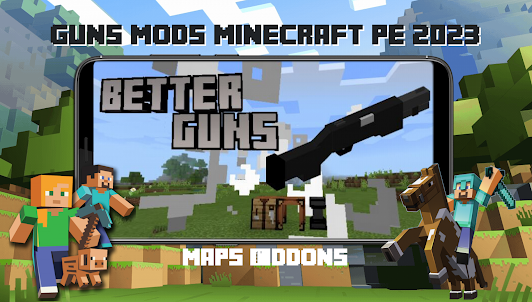 Guns Mods Minecraft PE 2023