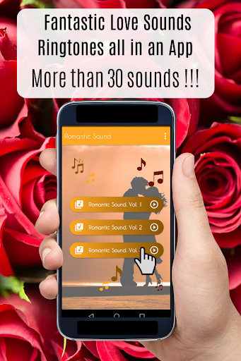 Android application Romantic sounds. screenshort