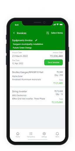 Vert-One App Screen 2