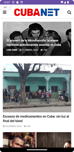 Cubanet Screen 3