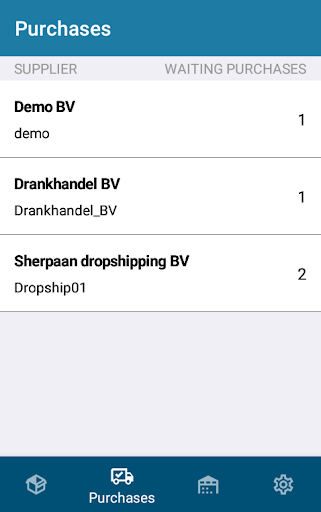 Sherpa Warehouse Screen 2