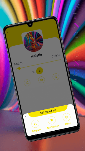 Whistle ringtones - Sounds Screen 2