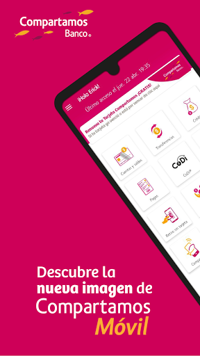 Android application Compartamos Móvil screenshort