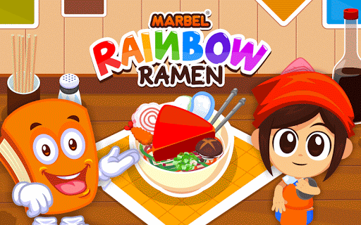 Screenshot of Marbel Rainbow Ramen Cafe