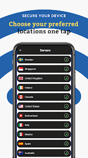 Upper VPN Capture d'écran