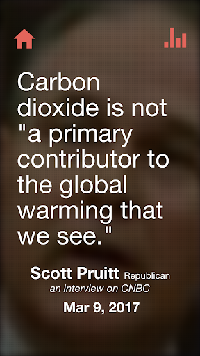 Android application PolitiTruth: A PolitiFact Game screenshort