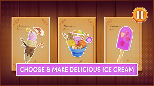 Android application Ice Cream Shop Maker for Kids screenshort