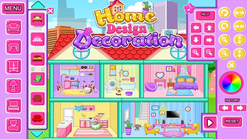 Home Decoration Game banner