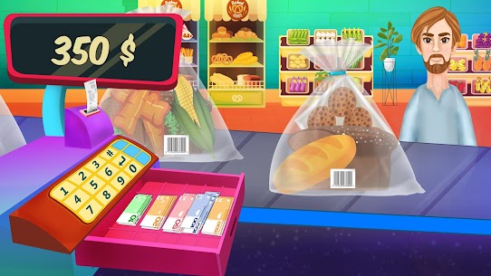 Supermarkt einkaufen  Geldautomaten lernen Sie jetzt den Download 3