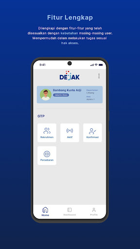 Dejak Mobile System Screen 3