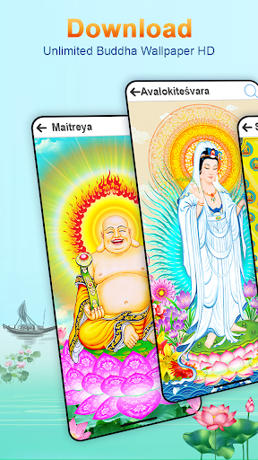 Android application Buddha Wallpaper HD - Buddhism screenshort