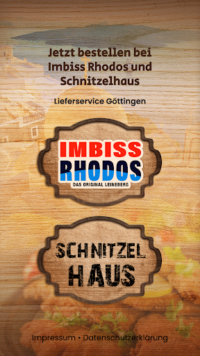 Android application Imbiss Rhodos & Schnitzelhaus screenshort