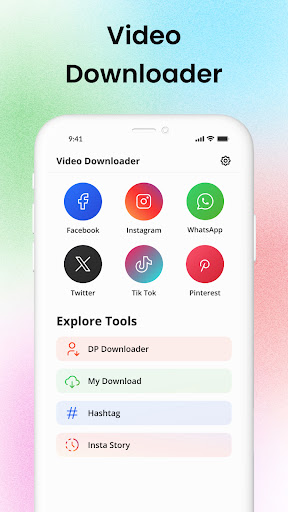 Android application All Video Downloader screenshort