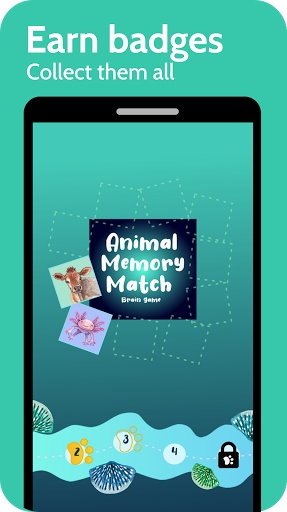 Animal Memory Match - Brain Ga Screen 2