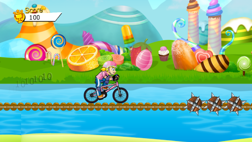 Android application Shark Attack Bike screenshort