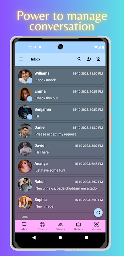 Dostee: Chatting App (DESI) Screen 2