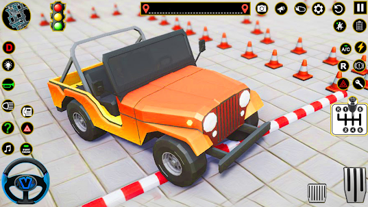 Toon Car Parking 3D: Car Games