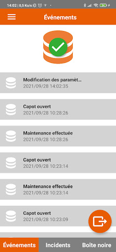 Android application ZeLink : ELS-M screenshort