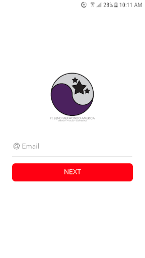 Android application Fort Bend TKD screenshort