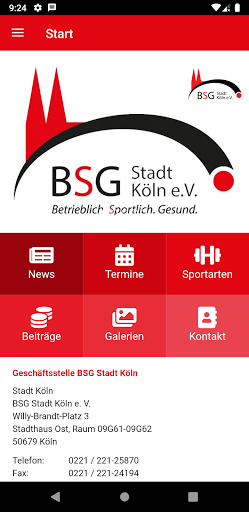 BSG Stadt Köln Screen 2