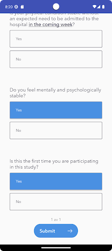 CyberPoll Screen 2