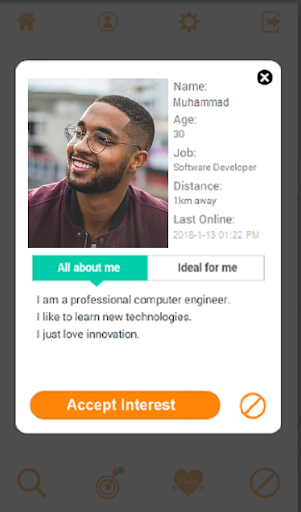 Africa Dating Screen 2